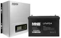 Hiden Комплект ИБП HPS20-1012N-100L (с литиевым аккумулятором 100 Ач)