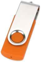 Флеш-карта USB 2.0 16 Gb Квебек, оранжевый