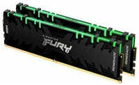 Оперативная память 64Gb DDR4 3200MHz Kingston Fury Renegade RGB (2x32Gb KIT) (KF432C16RBAK2/64)