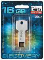 Флеш-память USB 16 Gb Mirex CORNER KEY, металл - 1 шт