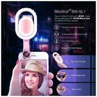 Заполняющий светильник для селфи с объективом BlitzWolf BW-SL1 Clip-on Selfie Fill Light with 4K HD