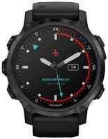 Умные часы Garmin DESCENT MK2S угольно-серый корпус с DLC-покрытием силиконовый ремешок (010-02403-04)