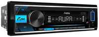 Автомагнитола Aura AMH-525BT  / Подключение кнопок на руле /  Bluetooth  /  FLAC, MP3  /  RGB-подсветка  /  10-полосный эквалайзер  / 