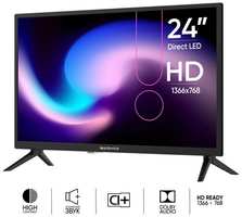 24″ Телевизор Topdevice TDTV24BN02HBK TV 24″ LED, HD 720p, черный