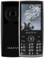 Телефон MAXVI P19, винно-красный