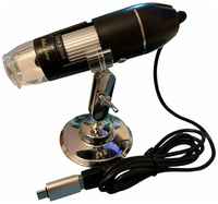 Портативный цифровой микроскоп с камерой Mike Store KM-06 - / USB микроскоп / увеличение до 1600х / для Android / для Windows