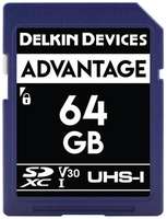 Карта памяти Delkin Devices Advantage SDXC 64GB UHS-I V30
