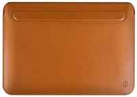 Чехол wiwu skin pro 2 leather для macbook pro 14.2 коричневый