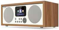 Стерео интернет-радио Inscabin D4 Cherry (WiFi, Bluetooth, USB Playback, деревянный корпус, 2,4″ TFT, сетеро)