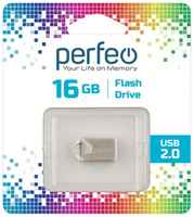 USB Flash Drive 16Gb - Perfeo USB 2.0 M10 Metal Series PF-M10MS016