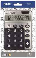 Калькулятор настольный компактный Milan Silver 10р син 159906SLBBL блис