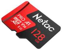 Карта памяти NeTac MicroSD P500 Extreme Pro 128GB, Retail version card only