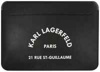 CG Mobile Чехол-папка Lagerfeld RSG Saffiano Sleeve для ноутбуков 13-14 дюймов, черный
