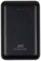 Внешний аккумулятор  /  Powerbank RIVACASE VA2412 10000 mAh литий-полимерный, черный