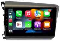 Магнитола Vaycar 10VO4 для HONDA Civic 2011-2015 (Андроид, 4+64, 8 ядер, WiFi, BT, 4G, GPS, QLED 10″)