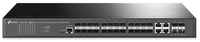 Коммутатор TP-LINK TL-SG3428XF JetStream на 20 гигабитных портов SFP, 4 SFP+ 10 Гбит / с и 4 комбинированных SFP / RJ45