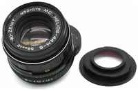Омзю Мануальный художественный объектив Гелиос-44М-5 МС 2/58 для Nikon F с фокусировкой на бесконечность