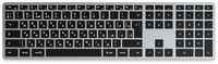 Беспроводная клавиатура Satechi Slim X3 серый космос, русская, 1 шт