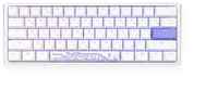 Игровая механическая клавиатура Ducky One 3 Mini White переключатели Cherry MX RGB Blue, русская раскладка