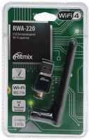 Ritmix Адаптер W-iFi RWA-220, с антенной, USB, 150 Мбит/с