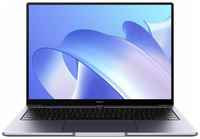 Ноутбук Huawei MateBook 14 KLVL-W56W, 14″, IPS, AMD Ryzen 5 5500U 2.1ГГц, 16ГБ, 512ГБ SSD, AMD Radeon , Windows 11 Home, серый [53013mng]