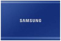 500 ГБ Внешний SSD Samsung T7, USB 3.2 Gen 2 Type-C, синий