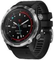 Умные часы Garmin Descent Mk2 stainless steel with silicone band,