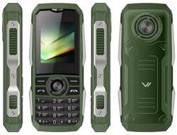 Телефон VERTEX K211, 2 SIM, зеленый
