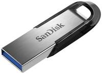Флешка SanDisk Ultra Flair USB 3.0 512 ГБ, 1 шт., дымчатый серебристый / черный