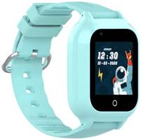 Детские смарт часы-телефон KT23 Wonlex водонепроницаемые голубые с GPS, видеозвонком, виброзвонком, камерой и 4G для детей и подросктов Smart Baby Watch