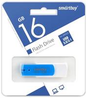 Флешка SmartBuy Diamond USB 3.0 16 ГБ, 1 шт., синий
