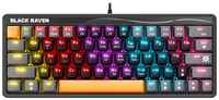 Игровая механическая клавиатура Defender Raven, радужная подсветка, 61 кнопка (60%)