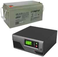 Интерактивный ИБП Ecovolt SMART 612 в комплекте с аккумулятором Энергия АКБ 12-150 12V 600Вт/150 А*ч