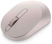 Мышь Dell Mouse MS3320W Wireless; Mobile; USB; Optical; 1600 dpi; 3 butt; , BT 5.0; Ash Pink (570-Abol)