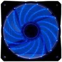 Вентилятор Digma DFAN-LED-BLUE 120x120x25mm 3-pin 4-pin Molex23dB 115gr LED Ret