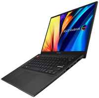 14″ Ноутбук ASUS Vivobook S 14 M3402RA-KM009 2880x1800, AMD Ryzen 7 6800H 3.2 ГГц, RAM 16 ГБ, DDR5, SSD 512 ГБ, AMD Radeon 680M, без ОС, 90NB0WH2-M00360, черный