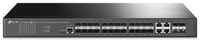 TP-Link SMB TP-Link TL-SG3428XF JetStream 24-портовый управляемый SFP-коммутатор уровня 2+ с четырьмя слотами SFP+ 10 Гбит / с