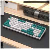 Клавиатура механическая русская Wolf K3 игровая с подсветкой проводная для компьютера ноутбука Gaming / game keyboard usb светящаяся