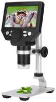 Электронный цифровой микроскоп с записью для пайки, ювелирных и прикладных работ DigiMicro DTX 350 LCD