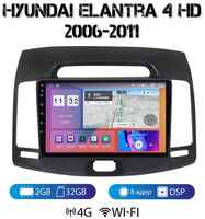 MEKEDE Автомагнитола на Android для Hyundai Elantra 4HD 2-32 4G (поддержка Sim)