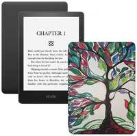 Электронная книга Amazon Kindle PaperWhite 2021 16Gb black Ad-Supported с обложкой ReaderONE PaperWhite 2021 Forest