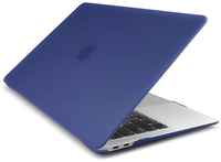 Vipe Чехол для Macbook Air 13 2020-2018 A1932, A2179, A2337 M1, Hard Shell Case синяя