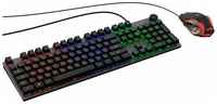 Клавиатура + мышь Oklick GMNG 500GMK клав: серый / черный мышь: черный / серый (1546797)