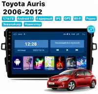 Автомагнитола Dalos для Toyota Auris (2006-2012), Android 11, 1 / 16 Gb, Wi-Fi
