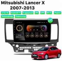 Автомагнитола Dalos для Mitsubishi Lancer X (2007-2013), Android 11, 2 / 32 Gb, Wi-Fi