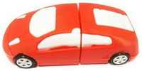 Подарочная флешка автомобиль красный 128GB оригинальный USB-накопитель