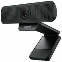 Веб-камера LOGITECH C925E чёрная (USB, 1080p, 3 Мп, микрофон, 960-001180/960-001076) (960-001180)
