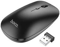 Luazon Мышь беспроводная Hoco GM15 Business, Bluetooth V3.0+5.0, 800-1600dpi, 2,4G, черный