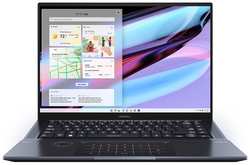 16″ Ноутбук ASUS Zenbook Pro 16X OLED UX7602ZM-ME108X 3840x2400, Intel Core i7 12700H 3.5 ГГц, RAM 32 ГБ, DDR5, SSD 1 ТБ, NVIDIA GeForce RTX 3060, Windows 11 Pro, RU, 90NB0WU1-M008H0, Tech Black