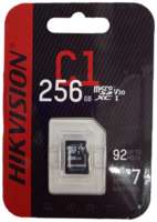 Карта памяти Hikvision microSDXC 8 ГБ Class 10, V30, A1, UHS-I U1, W 10 МБ / с, адаптер на SD, 1 шт., черный